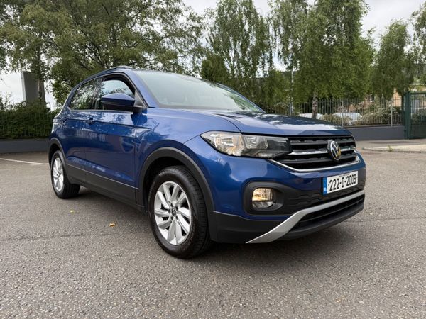 Volkswagen T-Cross Estate/Jeep, Petrol, 2022, Blue