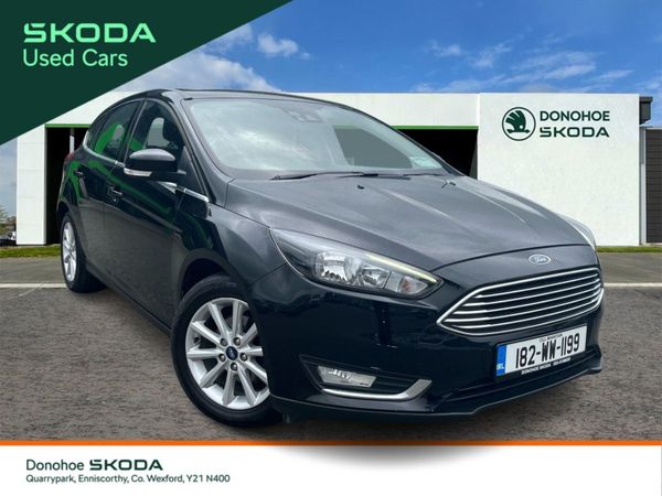Ford Focus Hatchback, Petrol, 2018, Black