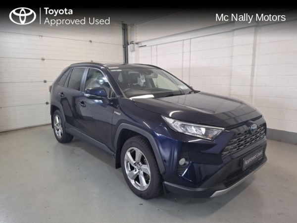 Toyota RAV4 SUV, Petrol Hybrid, 2021, Blue