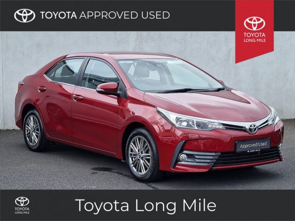 Toyota Corolla Saloon, Petrol, 2018, Red
