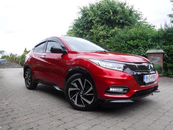 Honda Vezel SUV, Petrol Hybrid, 2019, Red
