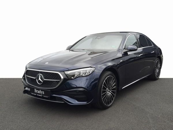Mercedes-Benz E-Class Saloon, Diesel Plug-in Hybrid, 2025, Blue