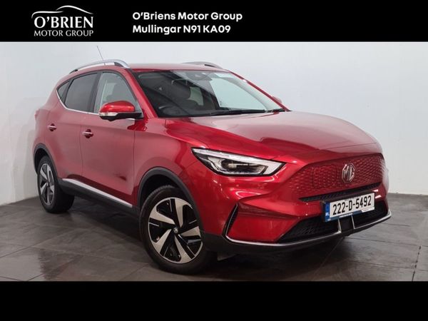 MG ZS Hatchback, Electric, 2022, Red