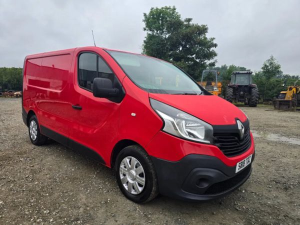 Renault Trafic Van, Diesel, 2018, Red