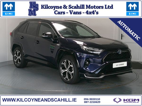 Toyota RAV4 SUV, Petrol Hybrid, 2022, Blue