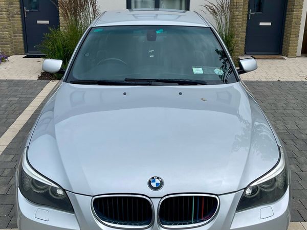 BMW 5-Series Saloon, Diesel, 2009, Silver