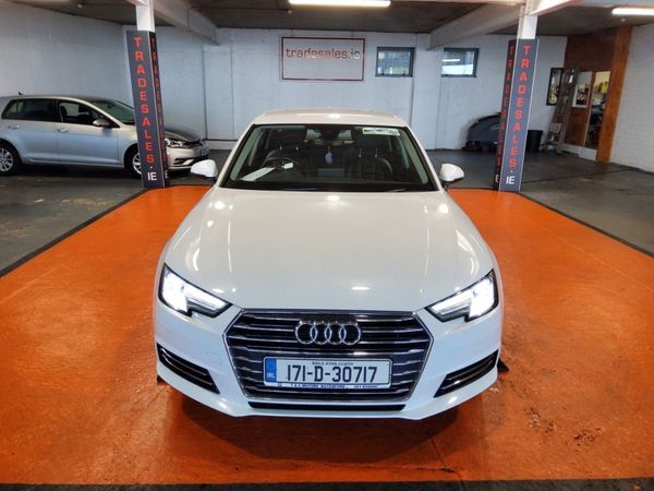 Audi A4 Saloon, Diesel, 2017, White