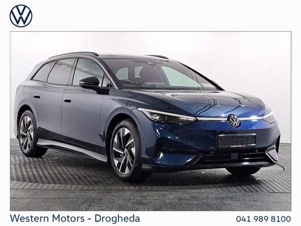 Volkswagen ID.7 Estate, Electric, 2025, Blue
