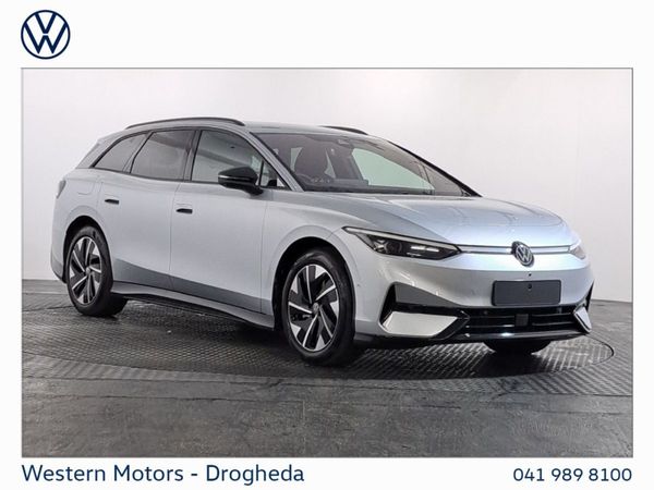 Volkswagen ID.7 Estate, Electric, 2025, Silver