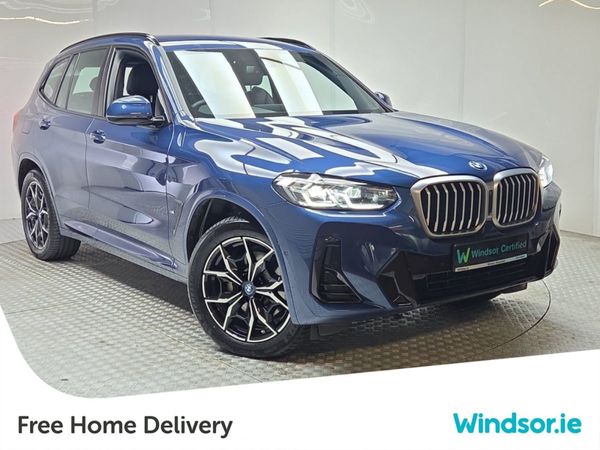 BMW X3 SUV, Petrol Plug-in Hybrid, 2024, Blue
