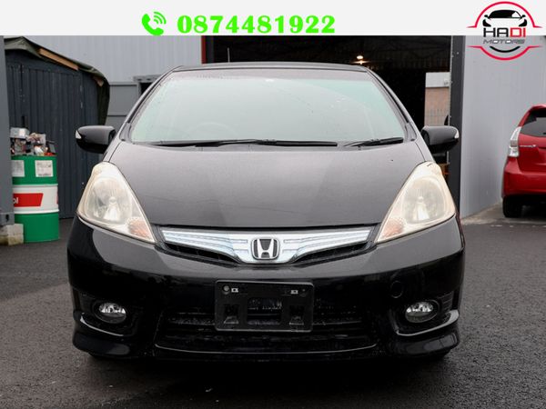Honda Fit Estate, Petrol Hybrid, 2012, Black