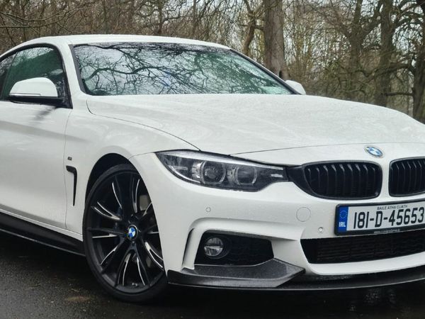 BMW 4-Series Coupe, Diesel, 2018, White