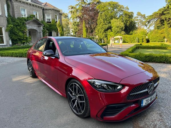 Mercedes-Benz C-Class Saloon, Diesel, 2025, Red