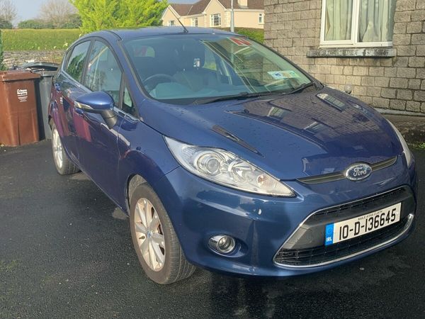 Ford Fiesta Hatchback, Petrol, 2010, Blue