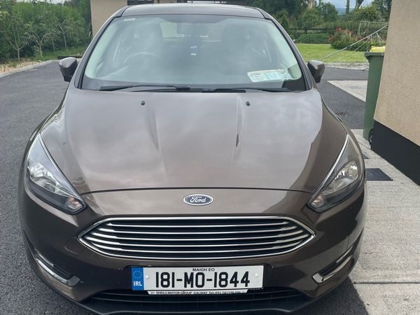 Ford Focus Hatchback, Diesel, 2018, Brown