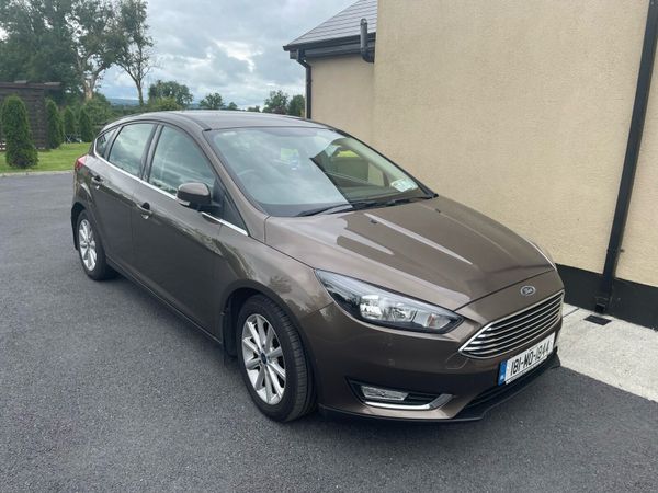 Ford Focus Hatchback, Diesel, 2018, Brown
