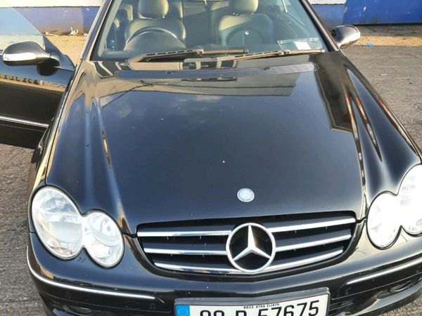 Mercedes-Benz CLK Coupe, Petrol, 2008, Black