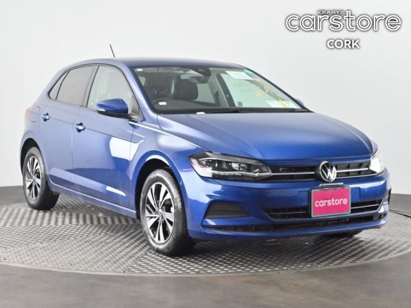 Volkswagen Polo Hatchback, Petrol, 2021, Blue