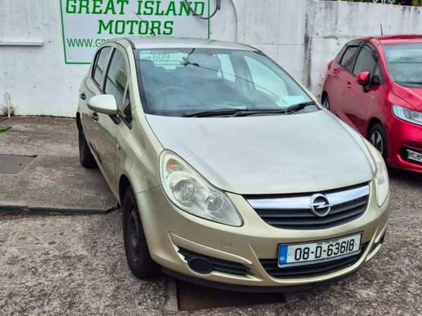 Opel Corsa Hatchback, Petrol, 2008, Silver