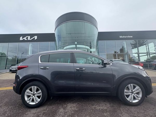 Kia Sportage Estate, Diesel, 2017, Silver