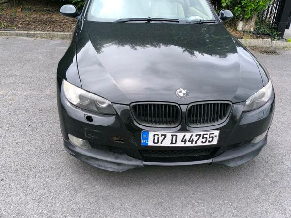 BMW 3-Series Coupe, Petrol, 2007, Black