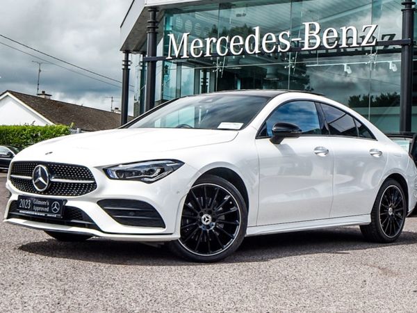 Mercedes-Benz CLA Coupe, Petrol Plug-in Hybrid, 2023, White
