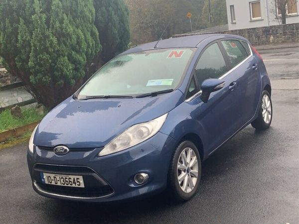 Ford Fiesta Hatchback, Petrol, 2010, Blue