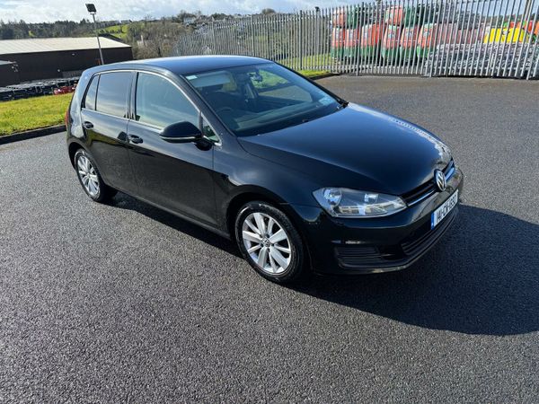 Volkswagen Golf Hatchback, Diesel, 2014, Black