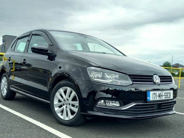 Volkswagen Polo Hatchback, Petrol, 2017, Black