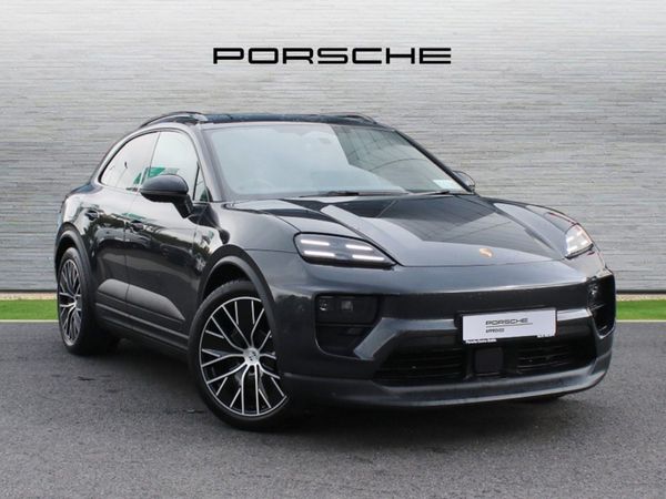Porsche Macan SUV, Electric, 2025, Grey
