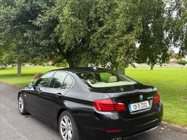 BMW 5-Series Saloon, Diesel, 2013, Black