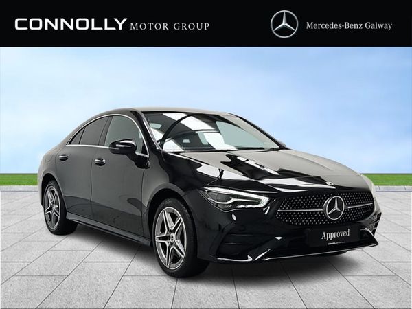 Mercedes-Benz CLA Coupe, Petrol Plug-in Hybrid, 2024, Black