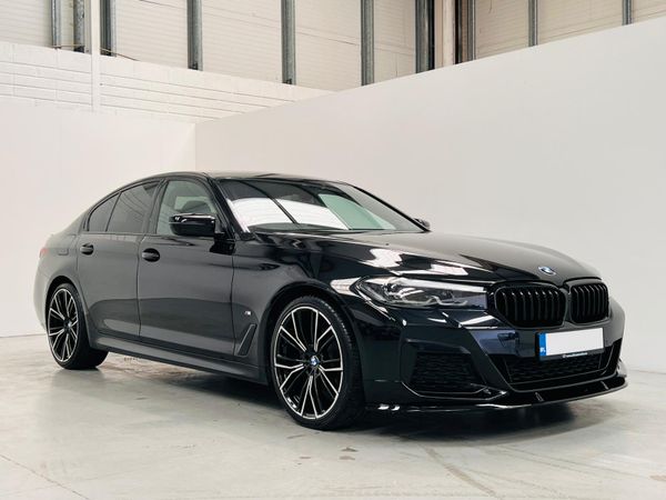 BMW 5-Series Saloon, Diesel, 2021, Black