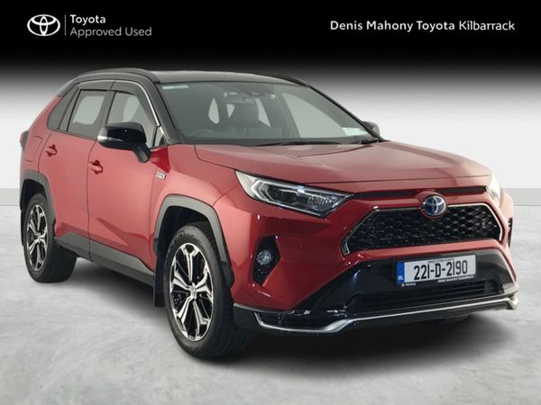 Toyota RAV4 SUV, Petrol Plug-in Hybrid, 2022, Red
