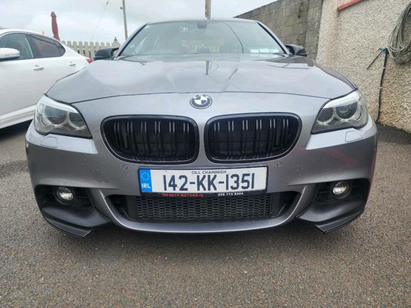 BMW 5-Series Saloon, Diesel, 2014, Grey