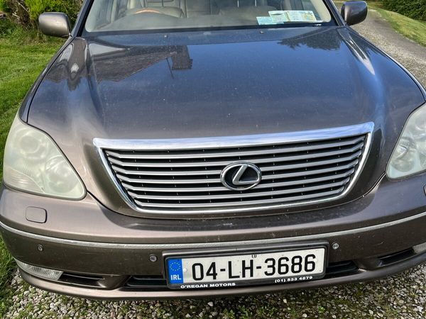 Lexus LS Saloon, Petrol, 2004, Grey