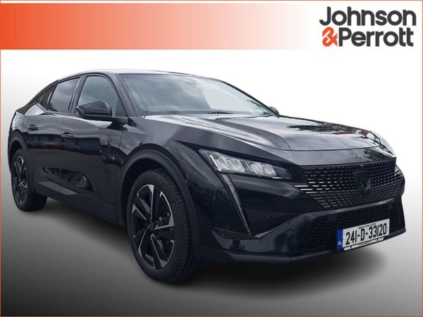 Peugeot 408 Hatchback, Petrol, 2024, Black
