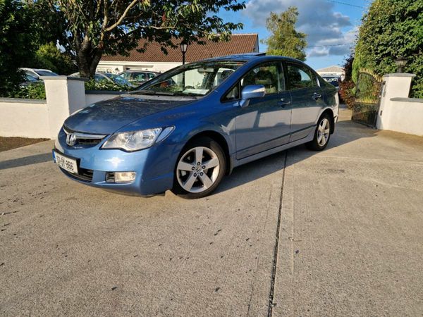Honda Civic Saloon, Petrol, 2007, Blue