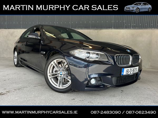 BMW 5-Series Saloon, Diesel, 2015, Black