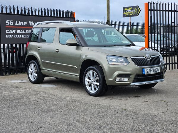 Skoda Yeti SUV, Petrol, 2015, Green