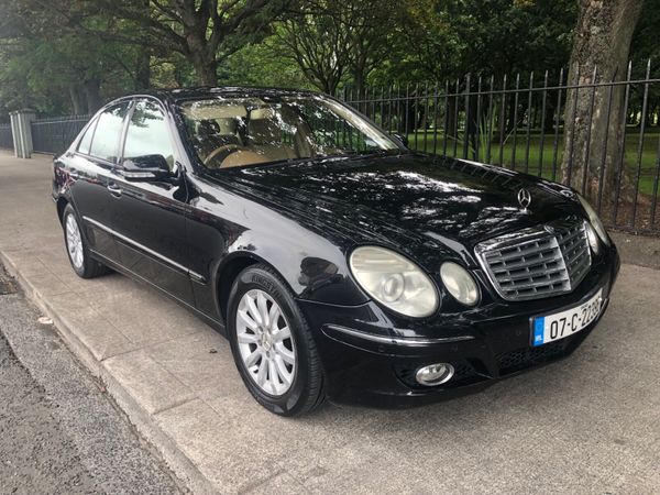 Mercedes-Benz E-Class Saloon, Petrol, 2007, Black