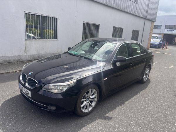 BMW 5-Series Saloon, Diesel, 2009, Black
