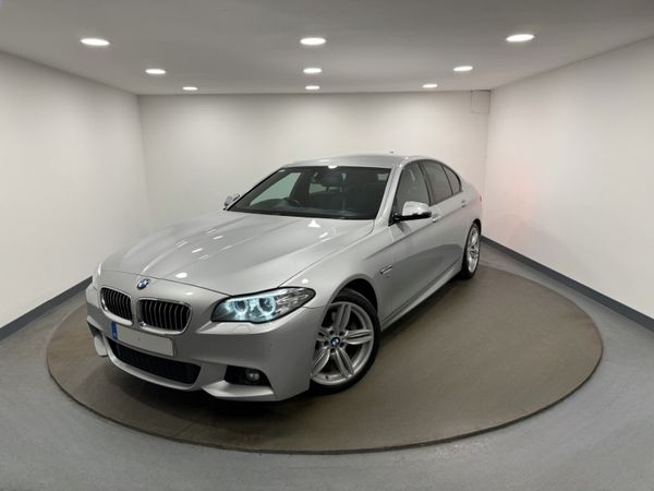 BMW 5-Series Saloon, Diesel, 2016, Silver