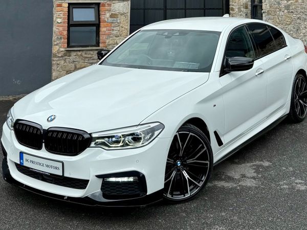 BMW 5-Series Saloon, Diesel, 2017, White