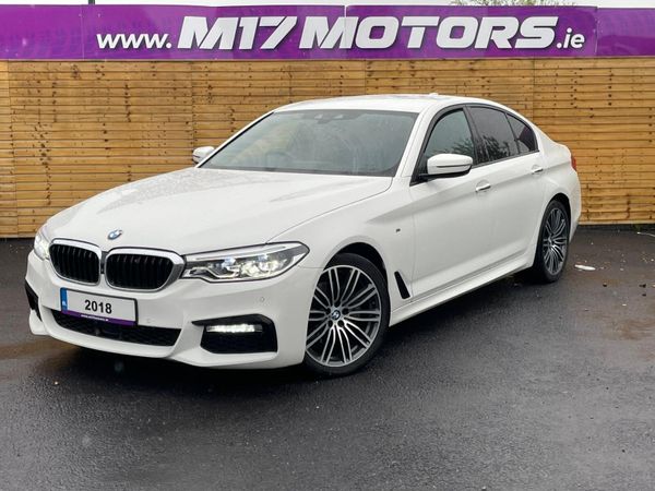 BMW 5-Series Saloon, Diesel, 2018, White