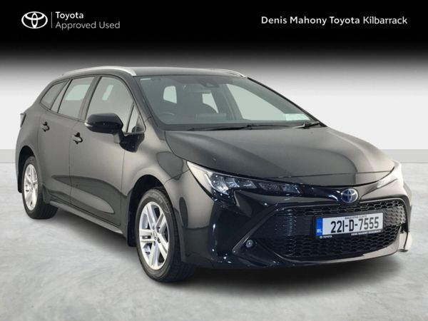 Toyota Corolla Estate, Petrol Hybrid, 2022, Black