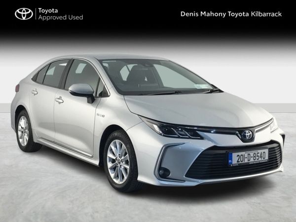 Toyota Corolla Saloon, Petrol Hybrid, 2020, Silver