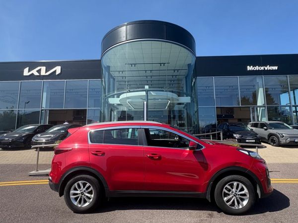 Kia Sportage MPV, Diesel, 2019, Red