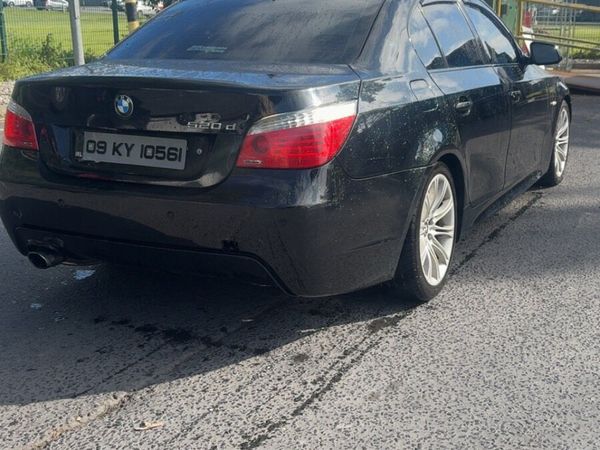 BMW 5-Series Saloon, Diesel, 2009, Black