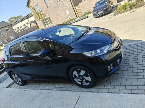 Honda Fit Hatchback, Petrol Hybrid, 2014, Black